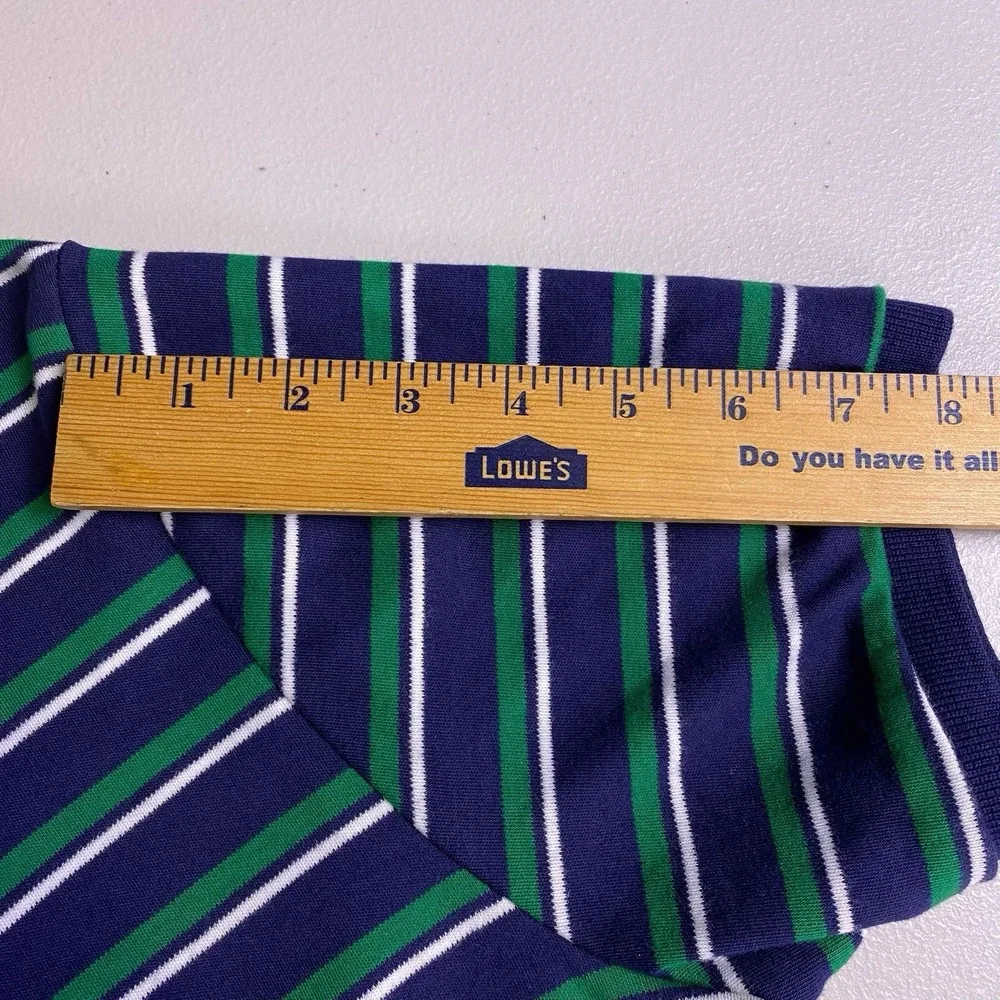 Polo Ralph Lauren Polo L Mens Custom Multicolor Striped Preppy VGUC - Picture 6 of 7